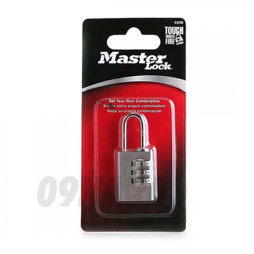 미국 마스터락(MASTER LOCK) 번호열쇠,자물쇠,번호변경 (620D)