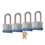 미국 마스터락(MASTER LOCK) 열쇠세트 롱4P(동일키) 자물쇠.키 (3QLF)