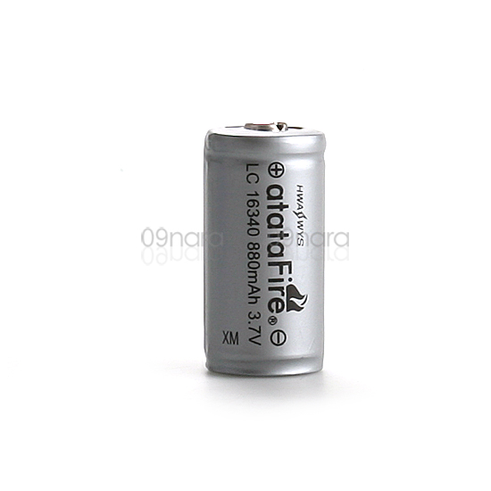 아타타파이어 충전용밧데리.배터리(렌턴용) LC 16340(보호) 650mAh-공구나라 (AT-16340-P) 아타타파이어 충전용밧데리.배터리(렌턴용) LC 16340(보호) 650mAh-공구나라 (AT-16340-P)