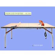 국내 한솔테크 휴대용 만능작업대 HS-202(안전카바설치용)-테이블쏘.원형톱장착용.조기대사용