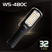 국내 우신(WS) LED랜턴.작업등 WS-480C (32구LED) LED걸이등.렌턴.라이트.후레쉬.차량수리.캠핑.텐트걸이등 (공구나라)