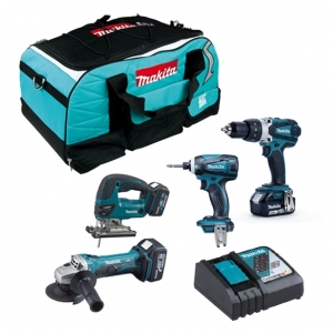 마끼다 충전콤보세트 DLX4028 (18V) -충전드릴.Makita.공구나라