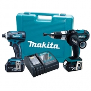 마끼다 충전콤보세트 DLX2005 (18V) -충전해머드릴+충전임팩드릴.Makita.공구나라