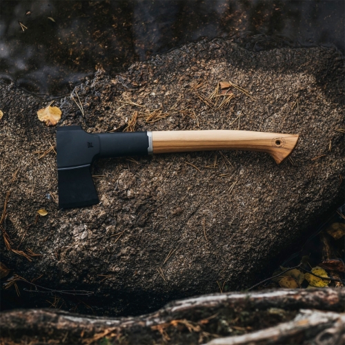 피스카스 도끼 노던 히코리 군대 손도끼 명품 쪼개기용 자르기용 칼 연마기 장작패기용 소형 핀란드 일체형