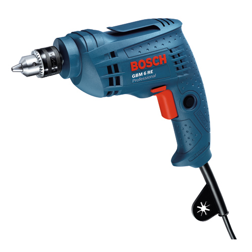 보쉬 전기 드릴 GBM-6RE 키척타입 속도조절 유선 전동 6.5mm 350W BOSCH