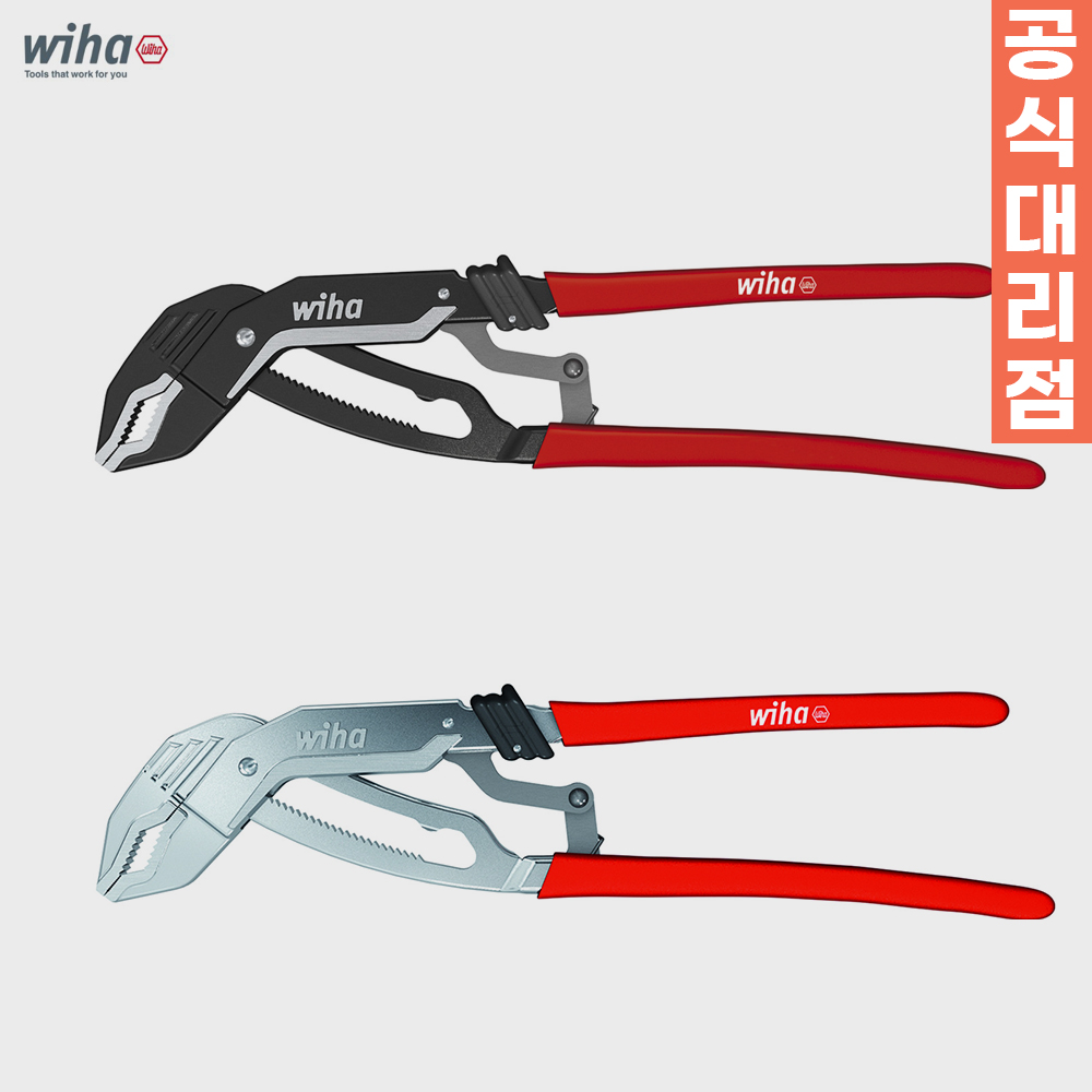 이하 완전편해 자동 플라이어첼라 블랙 바이스 오토 만능 원터치 렌치 WIHA 이화